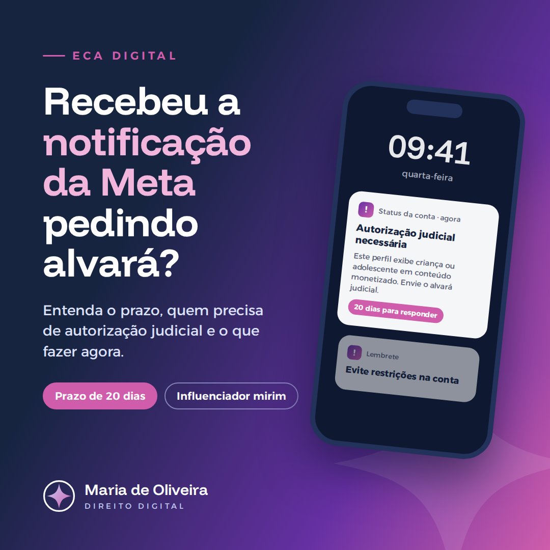 Notificação da Meta pedindo alvará judicial: o que fazer